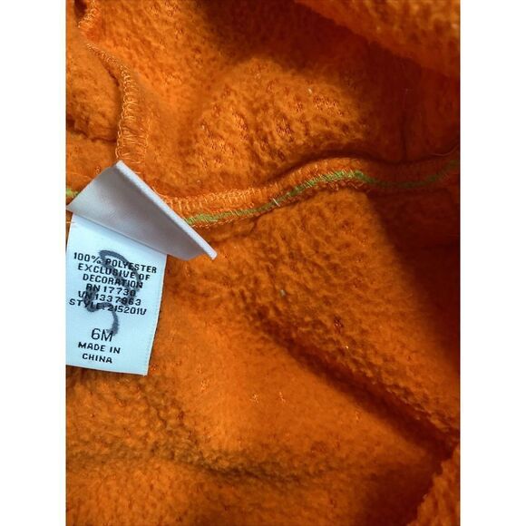 Boys Girls baby plush PUMPKIN Halloween Costume sz 6 months - Picture 4 of 6